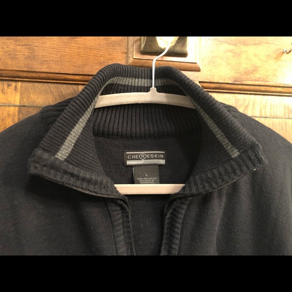 Men’s Chereskin black sweater - Picture 3 of 4